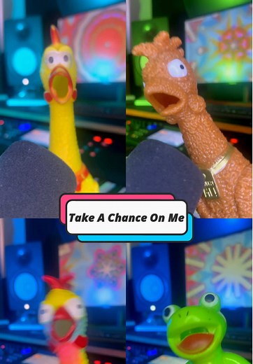 Chickens Dancing to ABBA's 'Take a Chance on Me'