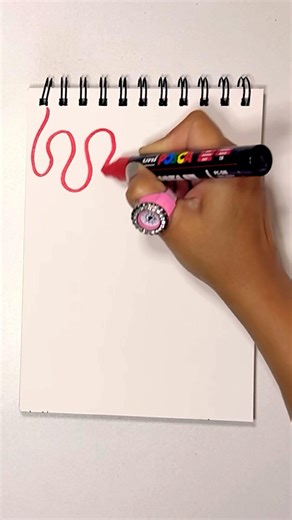 POSCA MARKERS Drawing Ideas 💡 #ytshorts #posca #poscamarker #poscapen #poscamarkers #artideas