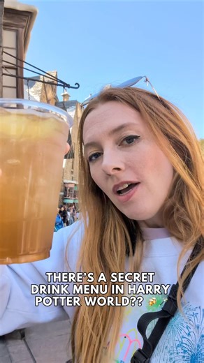 THERE’S A SECRET DRINK MENU IN HARRY POTTER WORLD?? 🍻🪄