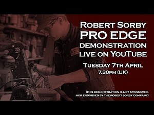 (REPLAY) Using the Robert Sorby Pro Edge Sharpening System