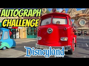 🔴Live! How many Autographs can we get today at Disneyland?! 🤔