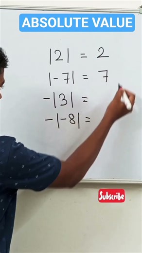 Absolute Value concept ✴️ #mathshorts #shotsfeed #integer #mathtrick #mathshortcut #education