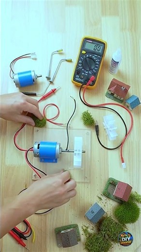 DIY Miniature Hydroelectric Power Station Model ⚡💧 | Amazing Renewable Energy Project