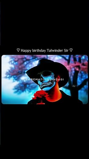 Happy Birthday Talwinder Sir 🎂❤️ | 23 November Special #talwiinder #birthday #edit #fypシ #foryou
