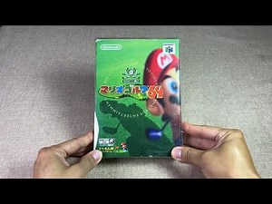 Mario Golf unbox and play (Nintendo 64)
