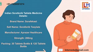 Buy Indian Sorafenib 200mg Tablets Online Price Philippines USA UAE