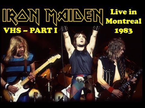 Iron Maiden - Piece of Mind Tour - Canada 1983 - Part I (VHS)