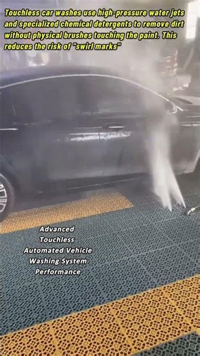 Advanced Touchless Automated Vehicle Washing System Performance