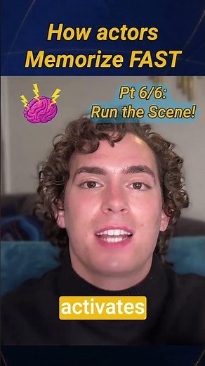 The Secret Trick Actors Use To Memorize Lines Super Quick!