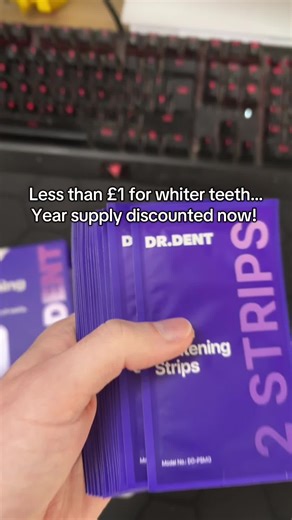 Whiten your teeth for cheap now #teethwhitening #whiteteeth #whitening #tiktokmademebuyit