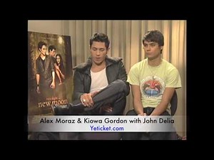 The Twilight Saga: New Moon - Interviews with Alex Meraz & Kiowa Gordon
