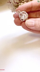 19K views · 373 reactions | DIY Pendant Necklace - Cotton pearls trapped inside 殺 | Wedding Decoration Ideas | Facebook