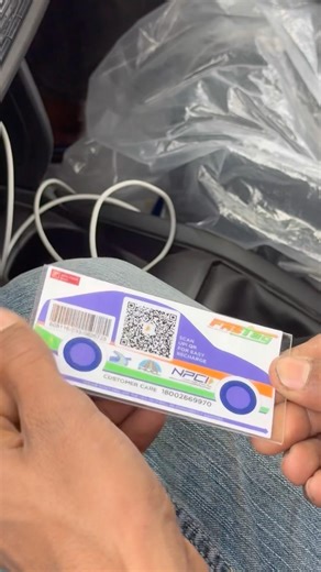 Car Fast Tag Holder Install #carholder #carfasttage #caraccessories #shorts #carlover