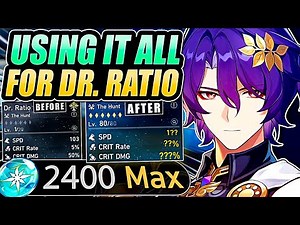 I Spent 3000 TBP To Make Dr Ratio HUGE! (Honkai: Star Rail)