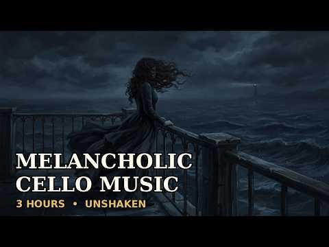 Melancholic Cello Music | 3 Hours of Dark, Haunting Ambience — Unshaken