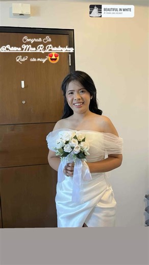 Ka pretty pud sa bride ui😍 Congrats ate Cristine Mae R. Patalinghug ☺😘 | Irish Mae Retuya Patalinghug