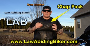 Fold Roll Motorcycle Chaps-Biker Chap Pack Roll-Biker Podcast