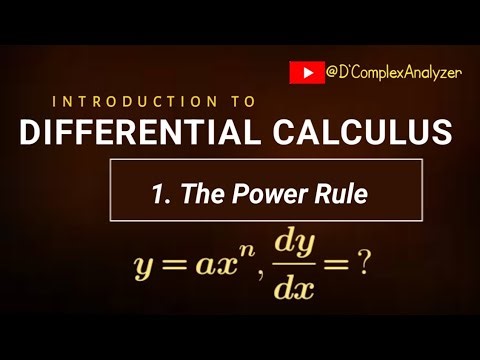 Differential Calculus - Introduction | MTH102