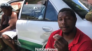 Twenty-four-year-old Shamar Auld, his 29-year-old girlfriend Alicia Daniel and their four dogs are on the streets with nowhere to go and no one to turn to for help. Auld said for the past three days they have been forced to sleep in an abandoned car, the same vehicle they lived in for a few months in 2019 when they found themselves in the same homeless predicament. This time around, they received several notices to vacate the house they were occupying for over a year at Evelyn’s Avenue, Bayland,