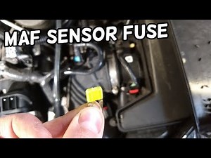 MASS AIR FLOW SENSOR FUSE MAF FUSE LOCATION AND REPLACEMENT FORD FOCUS MK3 2012-2018