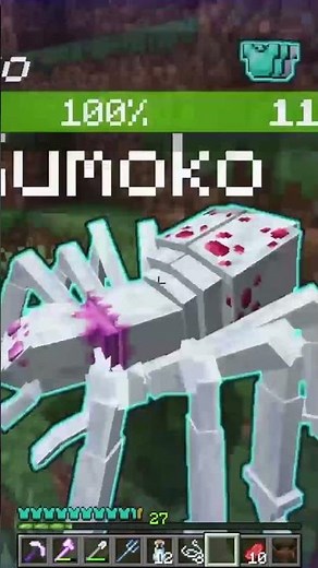 Minecraft Thats A Spider, So What? #Minecraft #Tensura