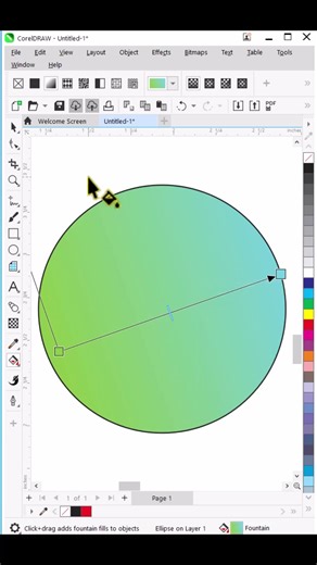 Bubble Text Effect in CorelDraw 2025 #shortvideo #logo #