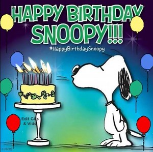 69K views · 2.3K reactions | Snoopy's birthday | Gifs, Vids & Music Etc | Facebook