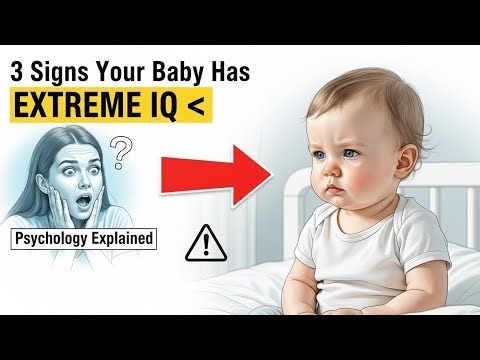 3 Signs Your Baby Has EXTREME IQ 😱 | Psychology Explained