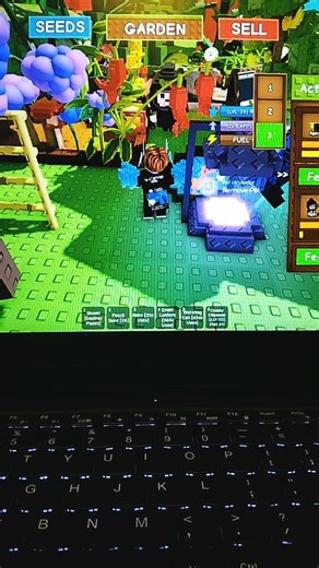 Reaper showcase in grow a garden #shorts #roblox #growagarden #like #subscribe