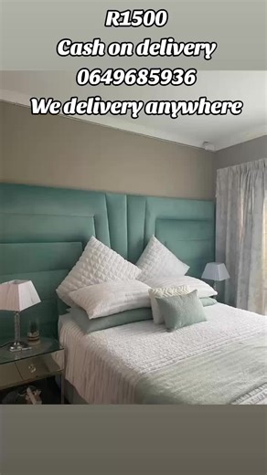 Stylish Headboard and Pedestals for Your Bedroom