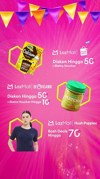 Ada yang ultah & bagi-bagi diskon brand kesayangan! Check Lazada Birthday Sale sekarang!