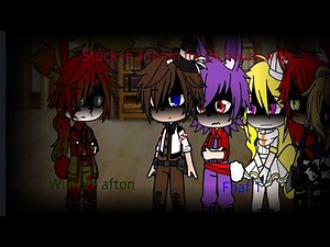 William afton stuck in a room for 24 hours with fnaf 1 // Fnaf // Gacha club part 1