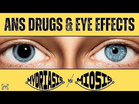 Miosis vs Mydriasis: Autonomic Drugs & Eye Effects | MedLive Pharmacology | Dr Priyanka