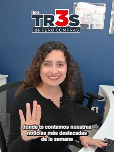 ▶️ Conoce nuestras últimas noticias en #Las3dePeruCompras ✅ Proveedores podrán seguir ofertando en los catálogos de tuberías y pinturas, del 1 al 9 de cada mes ✅Conéctate a la charla virtual sobre compras corporativas y compras por encargo, este 14 de noviembre ✅ ¡Buscamos a los mejores talentos! Postula a nuestras convocatorias CAS, este lunes 10 de noviembre