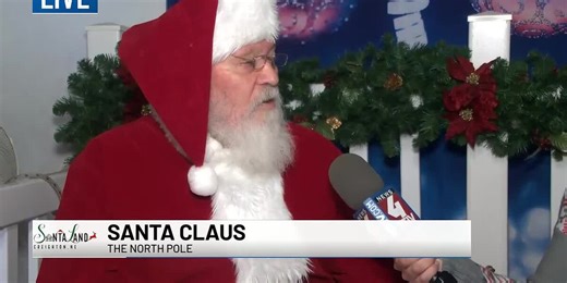 KTIV interviews Santa Claus ahead of the holiday season