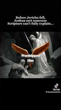 #Joshua encounters Pre Incarnate Jesus #holyspirit #motivation #god