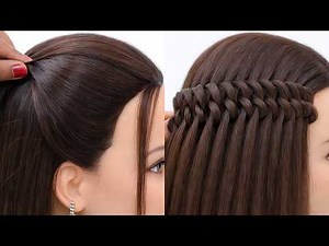 Simple Hairstyle For Wedding Function | New Hairstyle For Girls | Hairstyle For Party