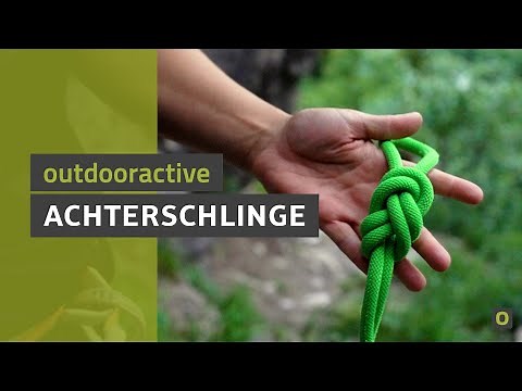 Achterschlinge Kletterknoten - Anleitung