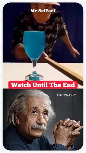 WHY THE CUP CAN’T HOLD STILL : Sigma Science Teacher #shorts #physics #science