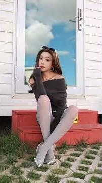 A charming long legged model