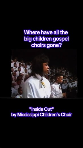 Where have all the big children gospel choirs gone??? I know they are still out there, but I want to hear those same songs again! I wanna hear