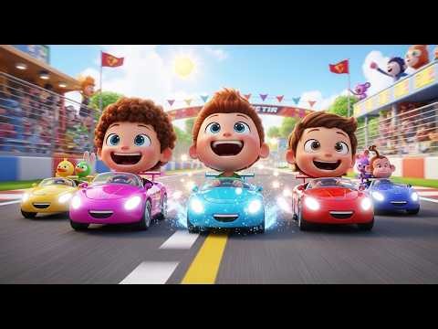سباق السيارات للأطفال 🏎️🏁 | مغامرة سريعة وممتعة | Car Racing