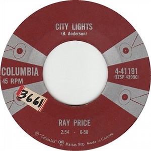 23K views · 528 reactions | 60 years ago... this week in 1958, Ray Price had the #1 Country song, "City Lights" -- written by Bill Anderson. The song stayed at the top of the chart for 13 weeks, finally replaced by Jim Reeves' "Billy Bayou" in January of 1959. | GatorRock | Facebook