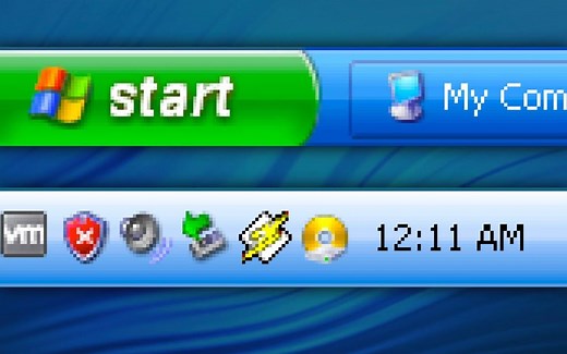 Windows XP 任务栏主题发展史！