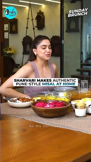 Sharvari Makes Authentic Pune-Style Misal At Home! #sharvari #pune #food