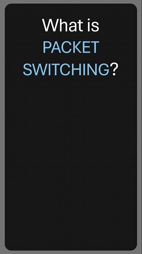 What is Packet Switching? #gcsecomputerscience