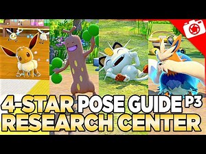Research Center 4-Star Pose & Request Guide | New Pokemon Snap
