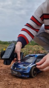 Mini rc rally car 3s test - clay soil #rccars #rally #cars #rccar #reels | Hobby Queen