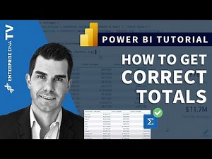 How To Get Totals Correct When Using Advanced DAX Logic In Power BI