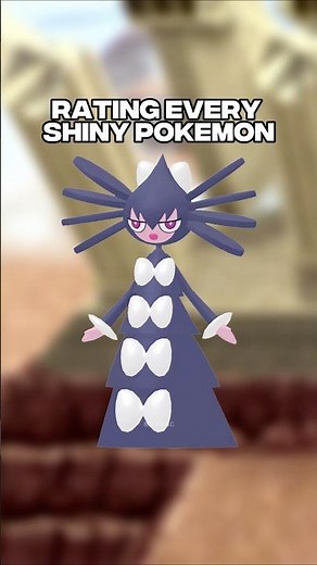 Shiny Gothitelle Rating Every Shiny Pokemon #pokemon #shinypokemon